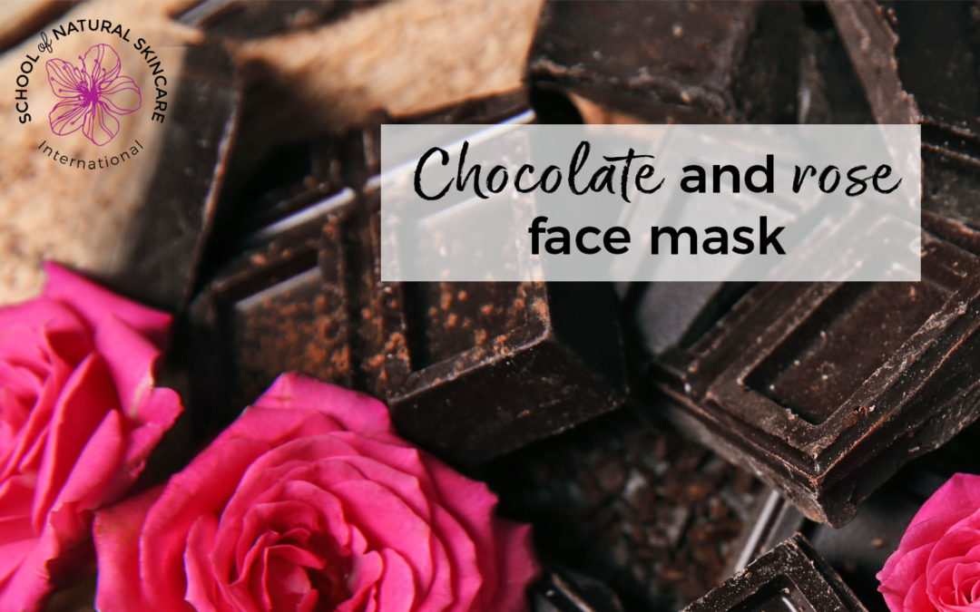 Chocolate and Rose Face Mask