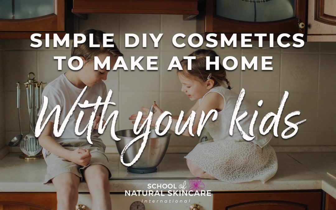 Simple DIY cosmetics to make at home with your kids