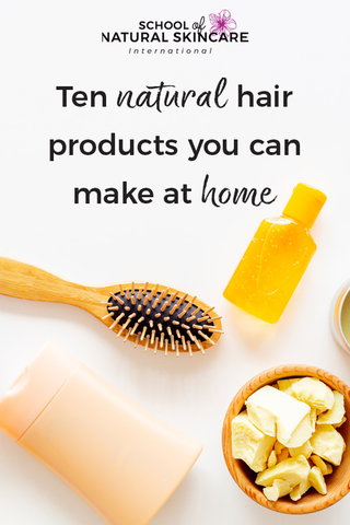 Ten Natural Hair Products You Can Make At Home Haircare Formulation 