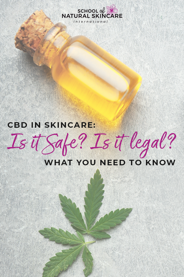 CBD in Skincare: Is it Safe? Is it legal? What you Need to Know Skincare Formulation 