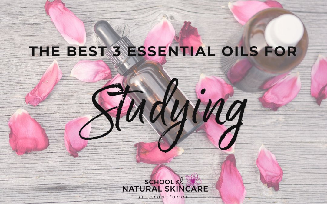 The best 3 essential oils for studying