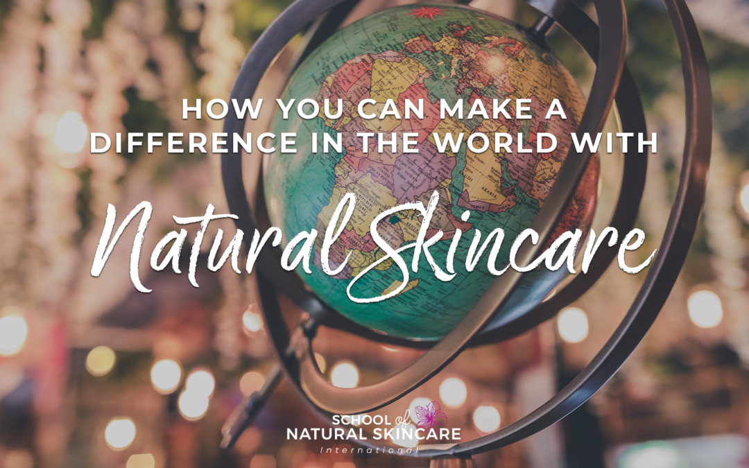 Studying natural skincare formulation